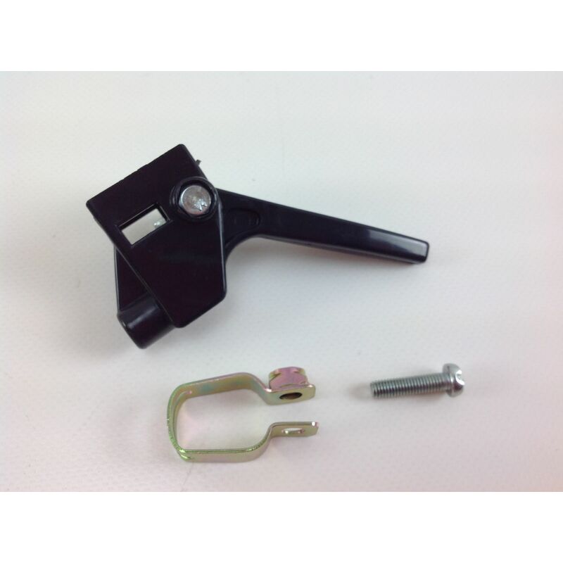 foto del prodotto manettino acceleratore a leva corta universale decespugliatore 004028