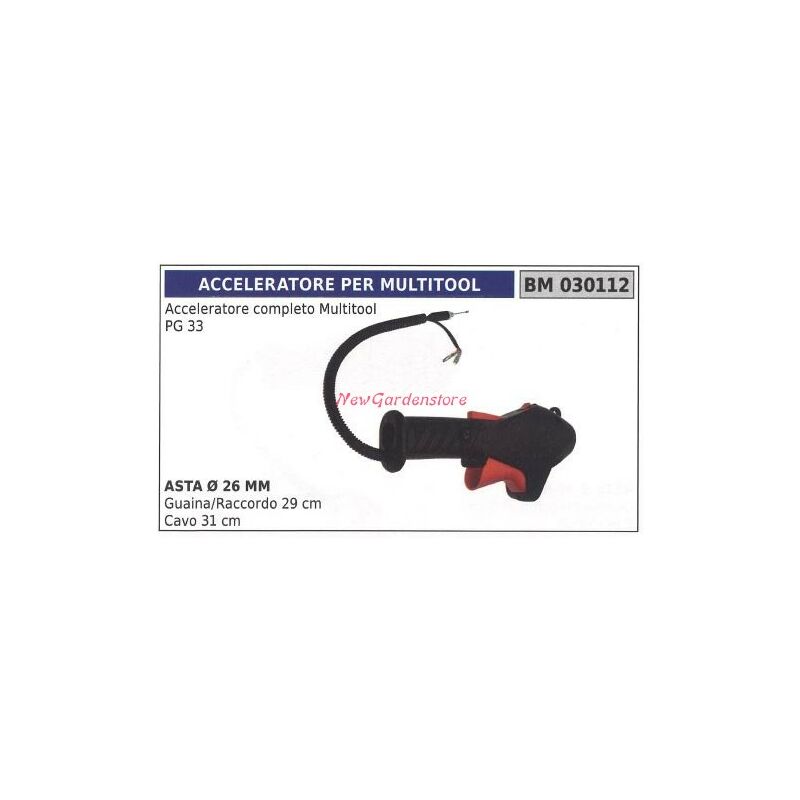 foto del prodotto manettino acceleratore greenline multitool pg 33 030112
