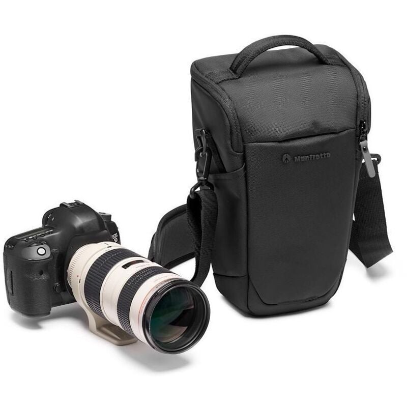 foto del prodotto manfrotto mb ma3 h l custodia per fotocamera custodia a fondina nero