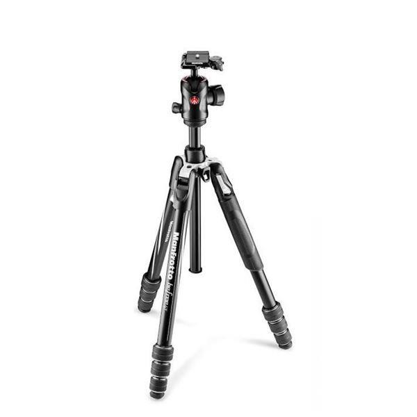 foto del prodotto manfrotto mkbfrta4gt bh treppiede fotocamere digitali film 3 gamba gambe nero, argento