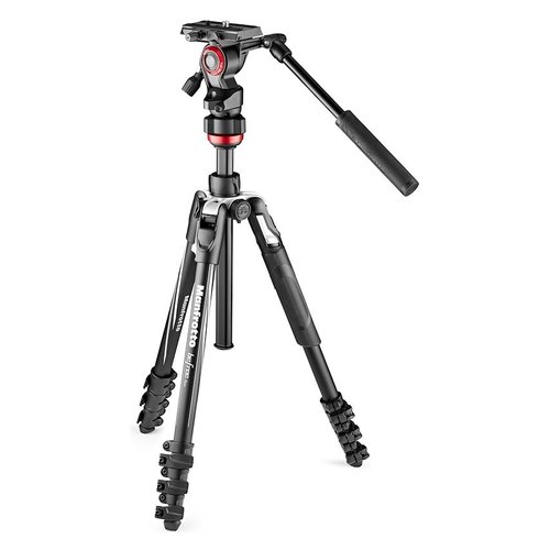 foto del prodotto manfrotto mvkbfrl live treppiede fotocamere digitali film 3 gamba gambe nero, argento
