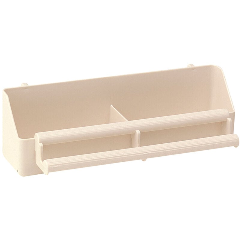 foto del prodotto mangiatoia fpi 4514 mangiatoia con divisorio per canarini, piccoli uccelli ed esotici . variante fpi 4514 misure 21 x 8.5 x h 6.5 cm ferplast