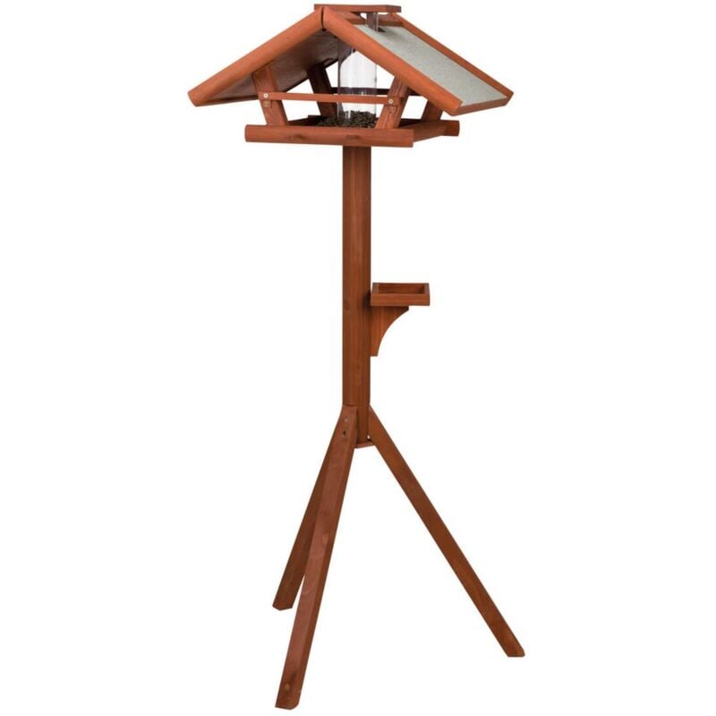 foto del prodotto mangiatoia natura con aste 53×28×53cm/1.40m per uccelli
