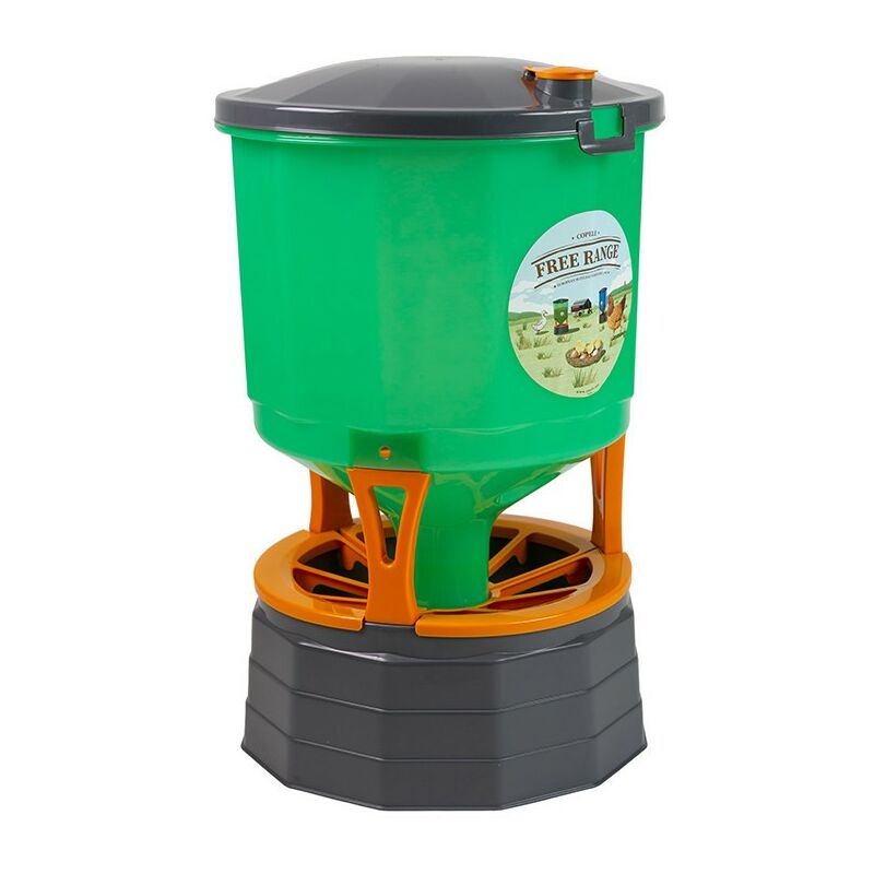 foto del prodotto mangiatoia per polli trasparente 27 kg, 40x72 cm