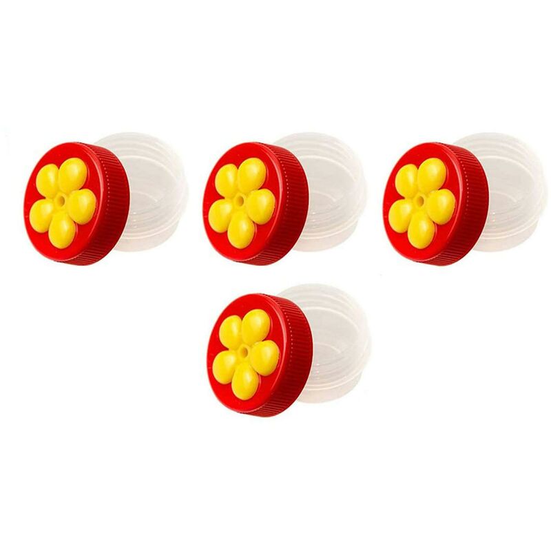 foto del prodotto mangiatoie per colibr portatili con ventosa, mini alimentatore multifunzionale red