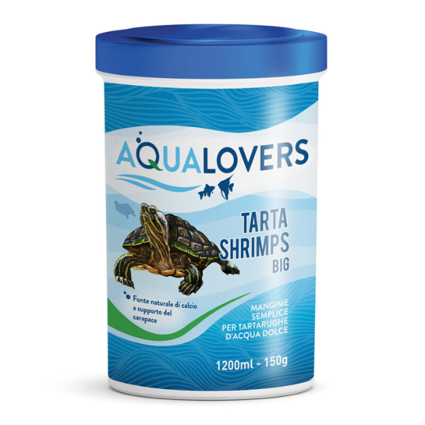 foto del prodotto mangime per tartarughe d acqua dolce tarta shrimps big aqualovers 150 gr cibo per tartarughe 1 ordine scegli lo sconto bzr5 bzr20 200 punti fedelt 