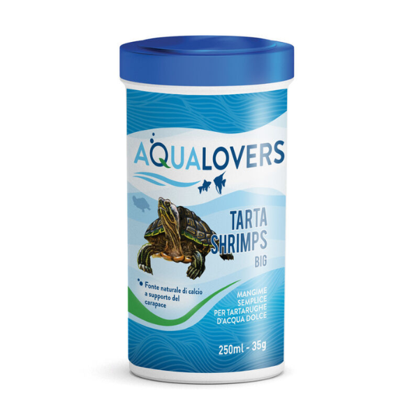 foto del prodotto mangime per tartarughe d acqua dolce tarta shrimps big aqualovers 35 gr cibo per tartarughe 1 ordine scegli lo sconto bzr5 bzr20 200 punti fedelt 