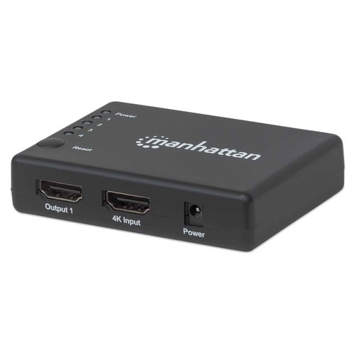 foto del prodotto manhattan 207706 ripartitore video hdmi 4x hdmi