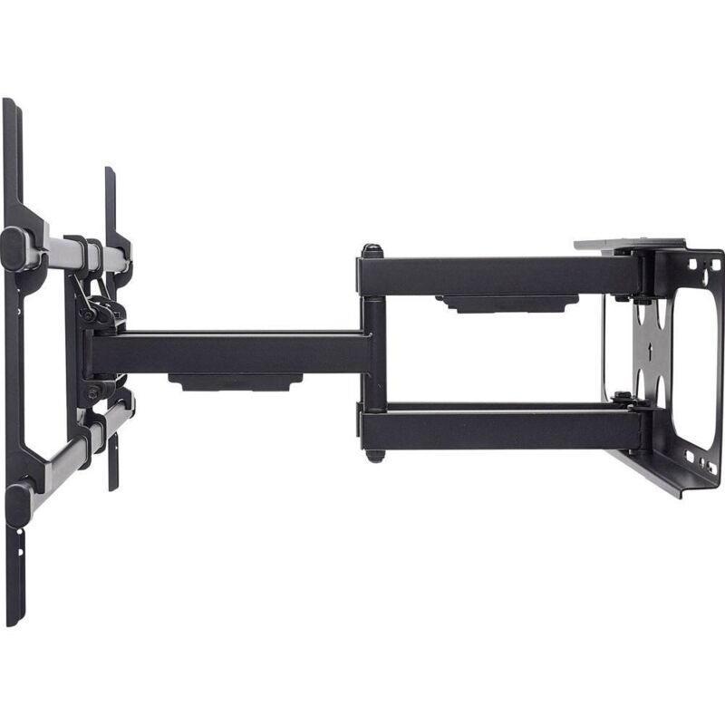 foto del prodotto manhattan 461290 universal curved supporto a parete per tv adatto per tv curve, inclinabile, orientabile 94,0 cm 37