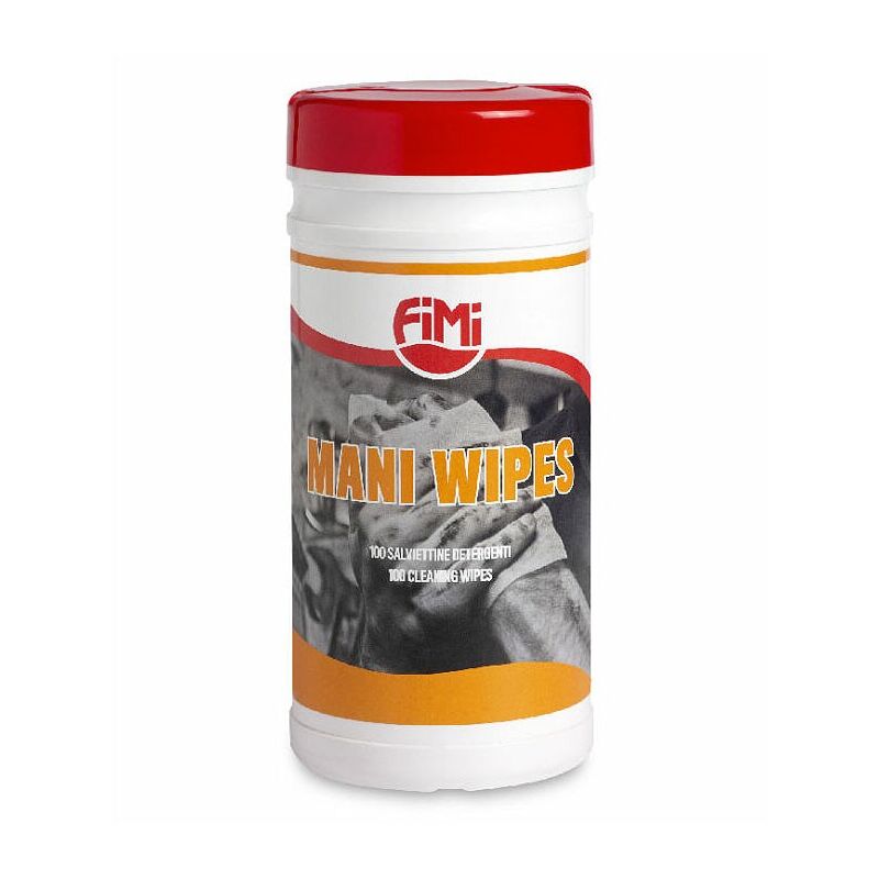 foto del prodotto mani wipes 100 salviette salviettine lavamani 02205