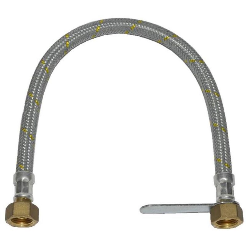 foto del prodotto manichetta con leva per gas liquido idro bric femmina femmina da 80cm cargas001880