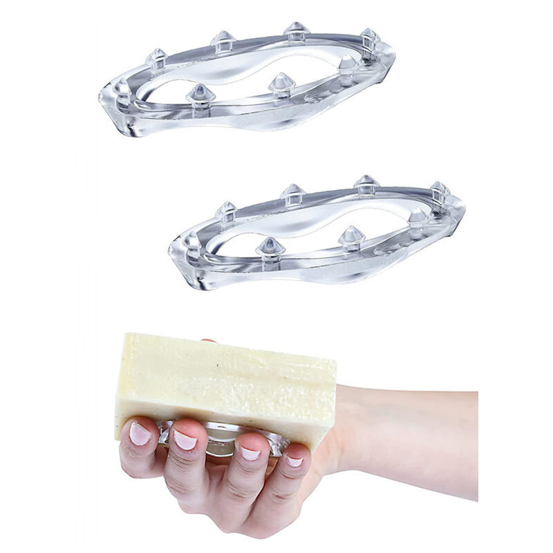 foto del prodotto manici per saponetta soapstandle, confezione da 2, realizzati negli stati uniti, non seccano i piatti supporto in bagno cucina, manico anti caduta