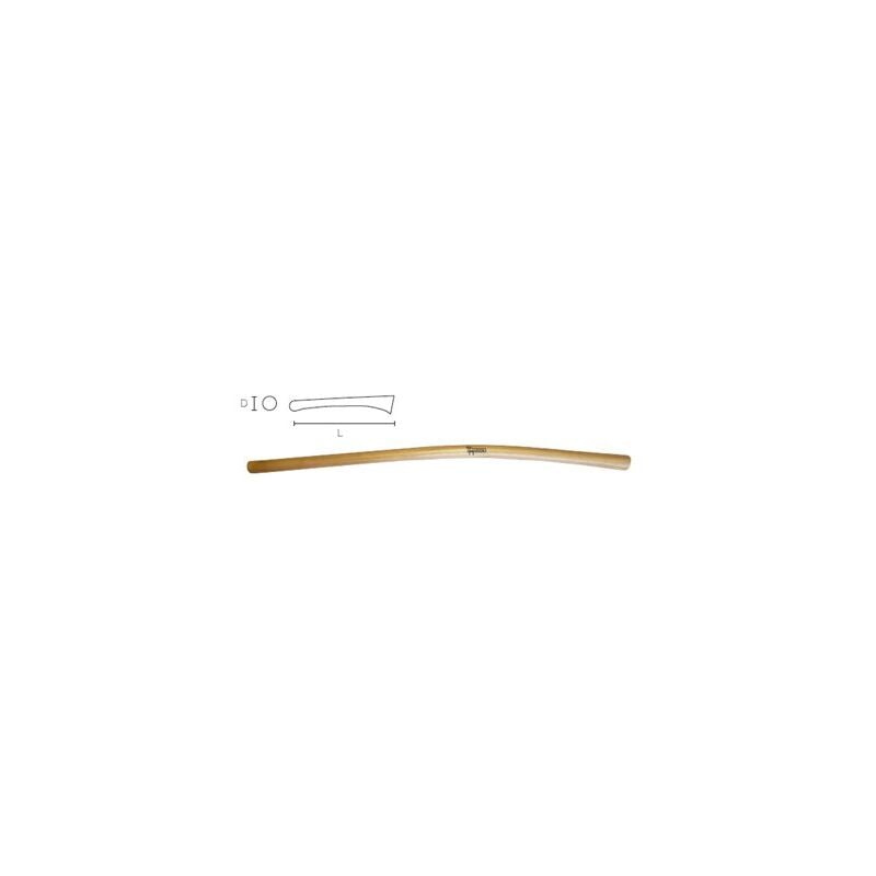 foto del prodotto manico in legno naturale curvato sifer andaluc a 900x40mm pressione m4 1 2