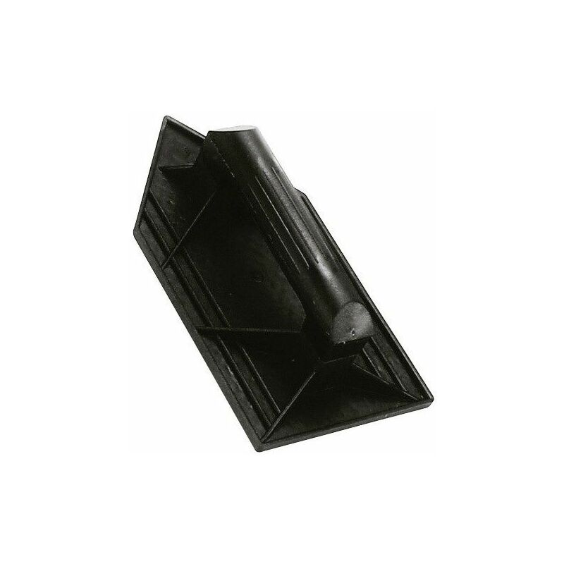 foto del prodotto manico tondo punta galleggiante in plastica 26x14cm nero