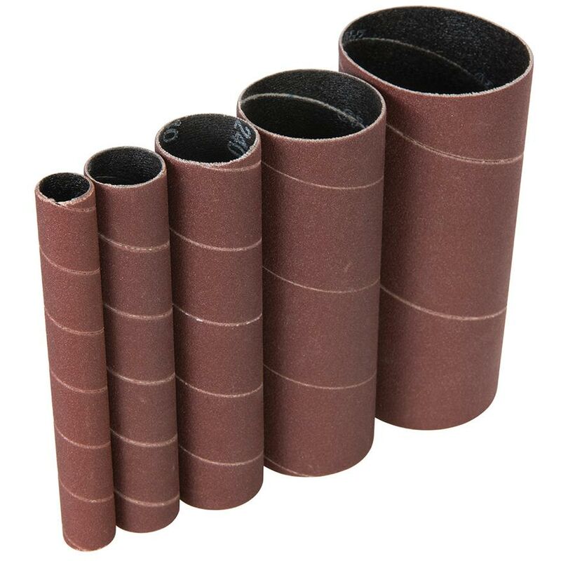 foto del prodotto manicotti di levigatura in ossido di alluminio 5 p.zi manicotti di levigatura tspss240g5pk, 5 p.zi.,grana 240