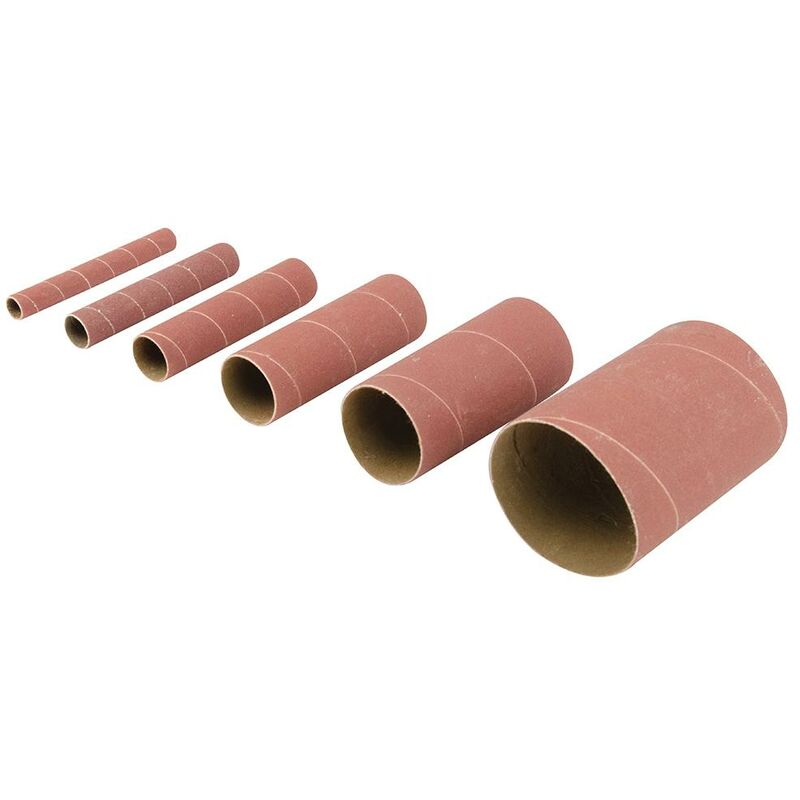 foto del prodotto manicotti di levigatura in ossido di alluminio 6 p.zi manicotti di levigatura tss240g, 6 p.zi.,grana 240