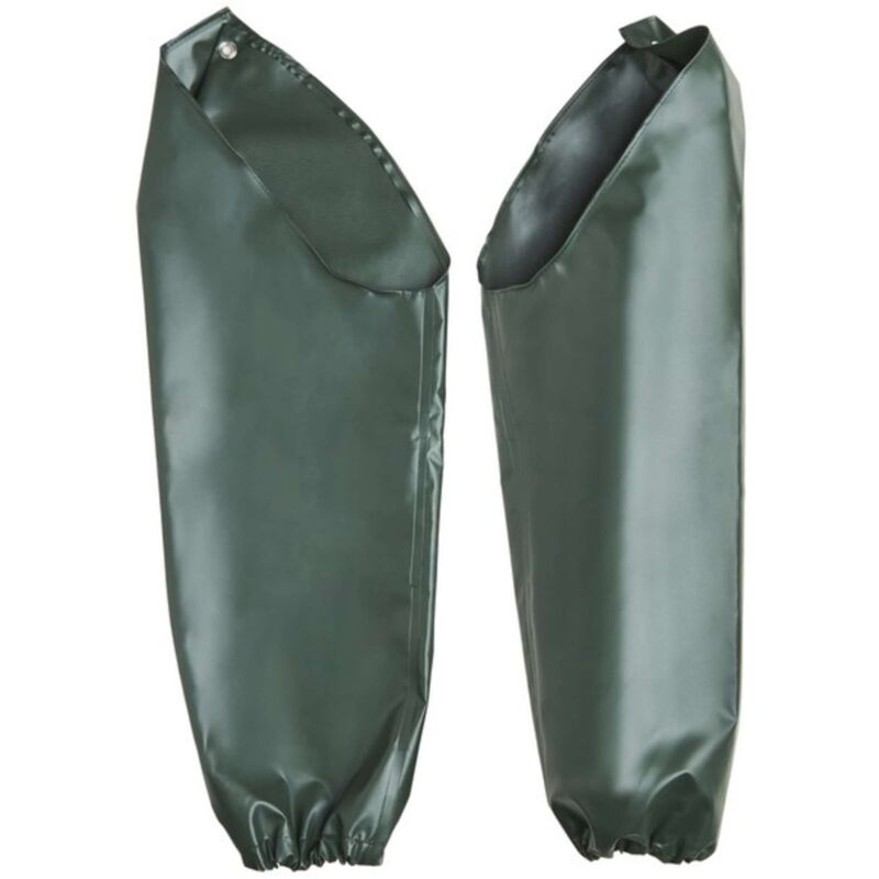 foto del prodotto manicotti nylon bispalmato in pvc c occhiello 350 gr mq col. verde mis. l