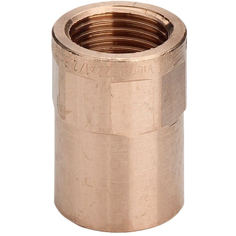 foto del prodotto manicotto bronzo ff 28 1 estremit a saldare femmina, filettatura rp 100964