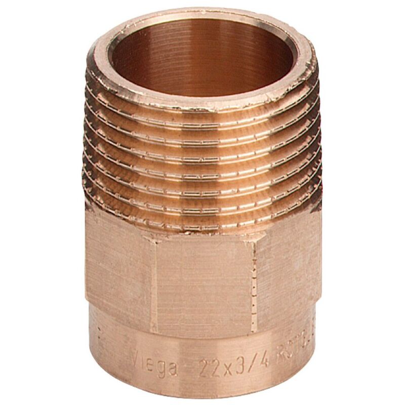 foto del prodotto manicotto bronzo fm 18 1 2 estremit a saldare femmina, filettatura r 100650