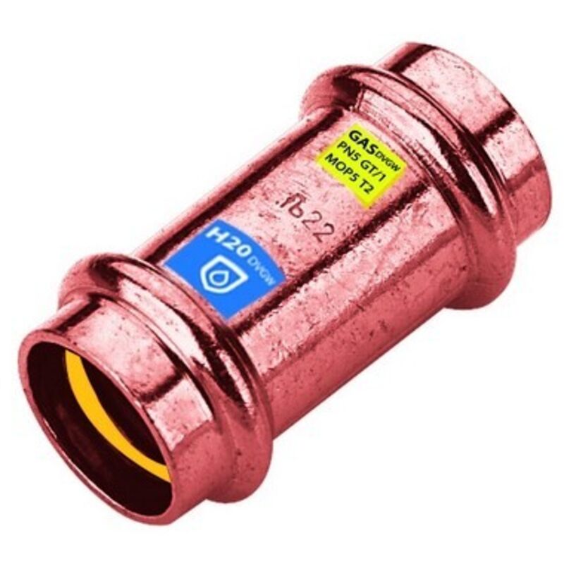 foto del prodotto manicotto c battuta a pressione ff acqua gas diam. 35