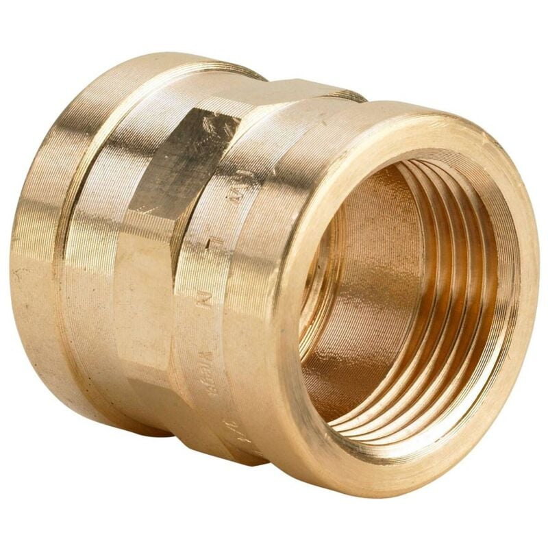 foto del prodotto manicotto con battente 1 ff bronzo, filettatura rp 266561