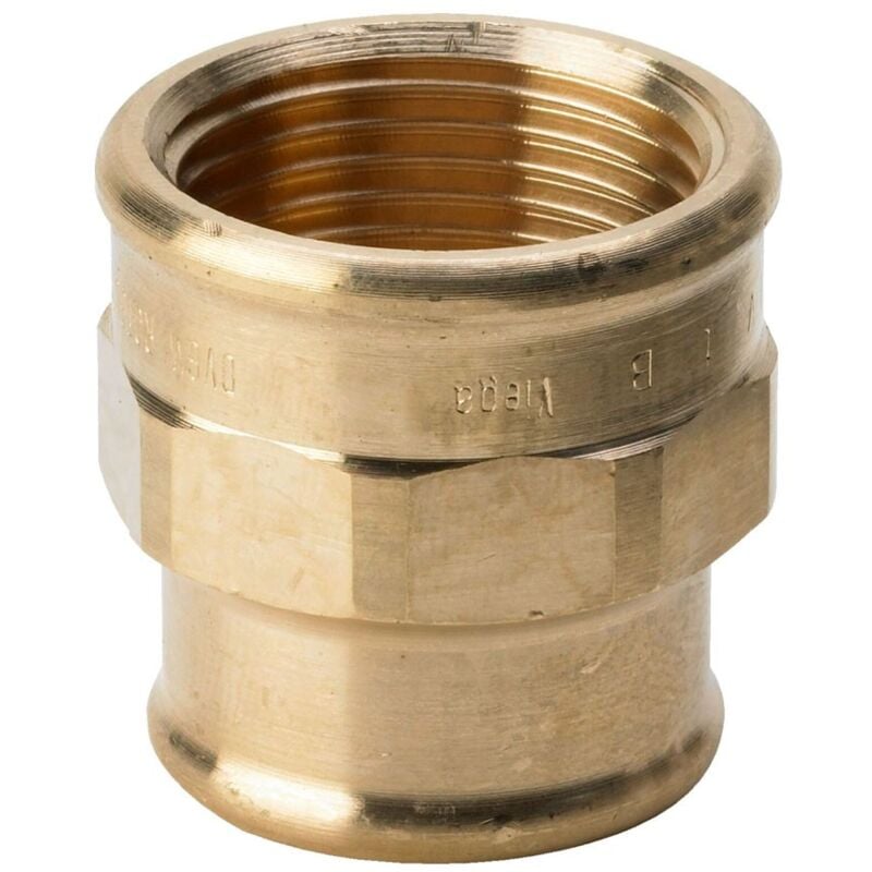 foto del prodotto manicotto di riduzione ff 1 x3 4 bronzo, filettatura rp 266356