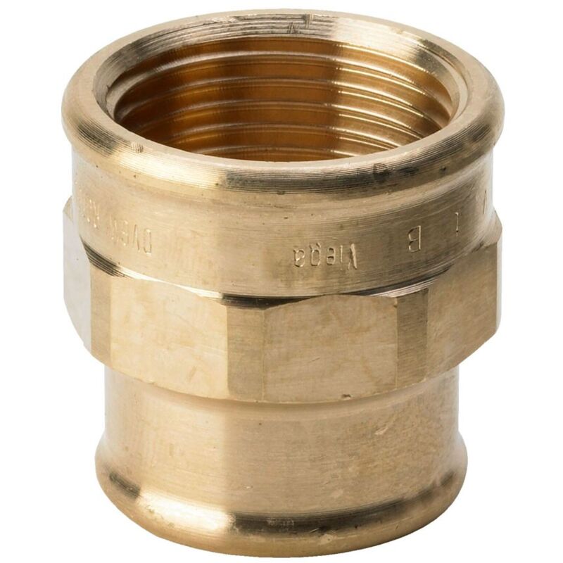 foto del prodotto manicotto di riduzione ff 1x3 4 bronzo, filettatura rp 266356