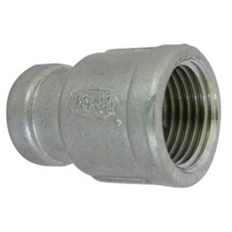foto del prodotto manicotto di riduzione ff acciaio inox 1 x 3 4