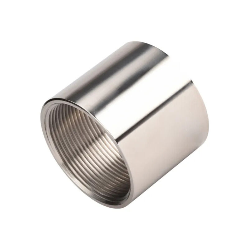foto del prodotto manicotto doppio femmina in acciaio inox 20x27 3 4 