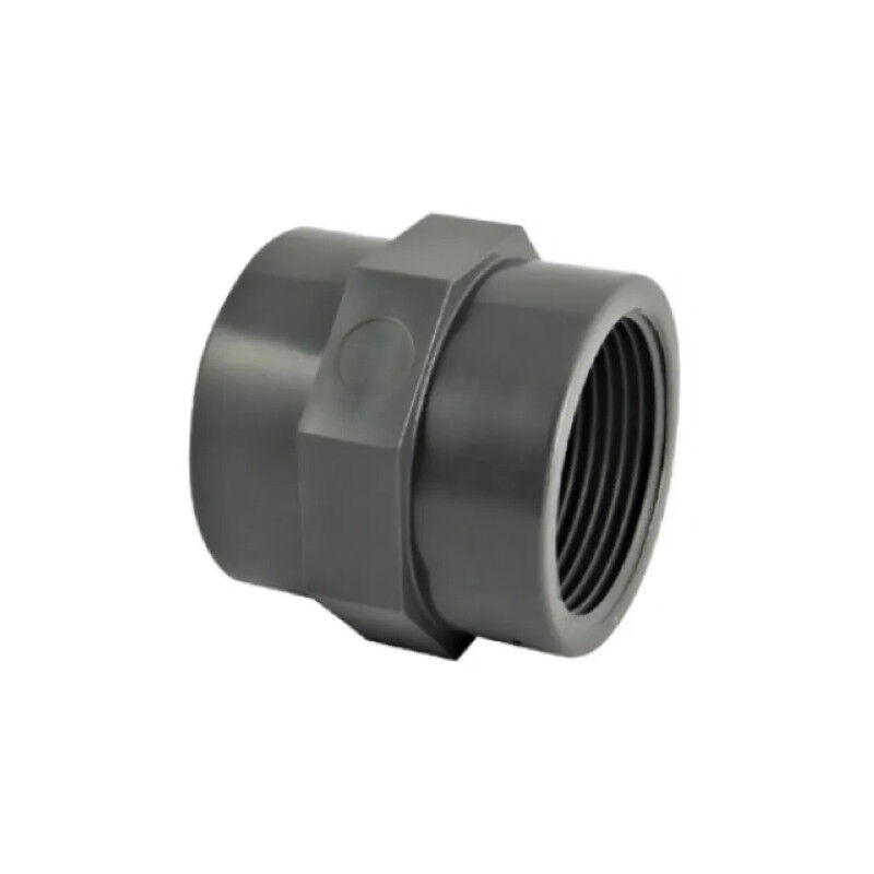 foto del prodotto manicotto doppio femmina in pvc 20x27 3 4 