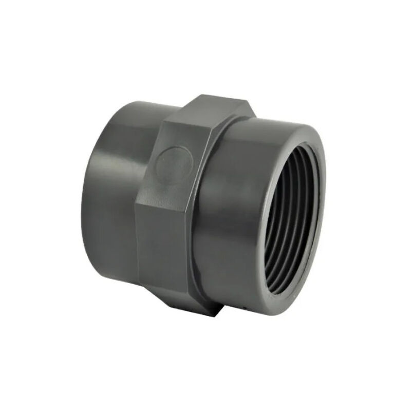 foto del prodotto manicotto doppio femmina in pvc 33x42 1 1 4 