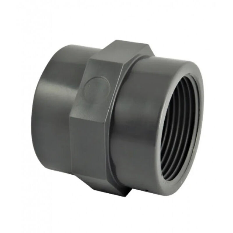 foto del prodotto manicotto doppio femmina in pvc 40x49 1 1 2 