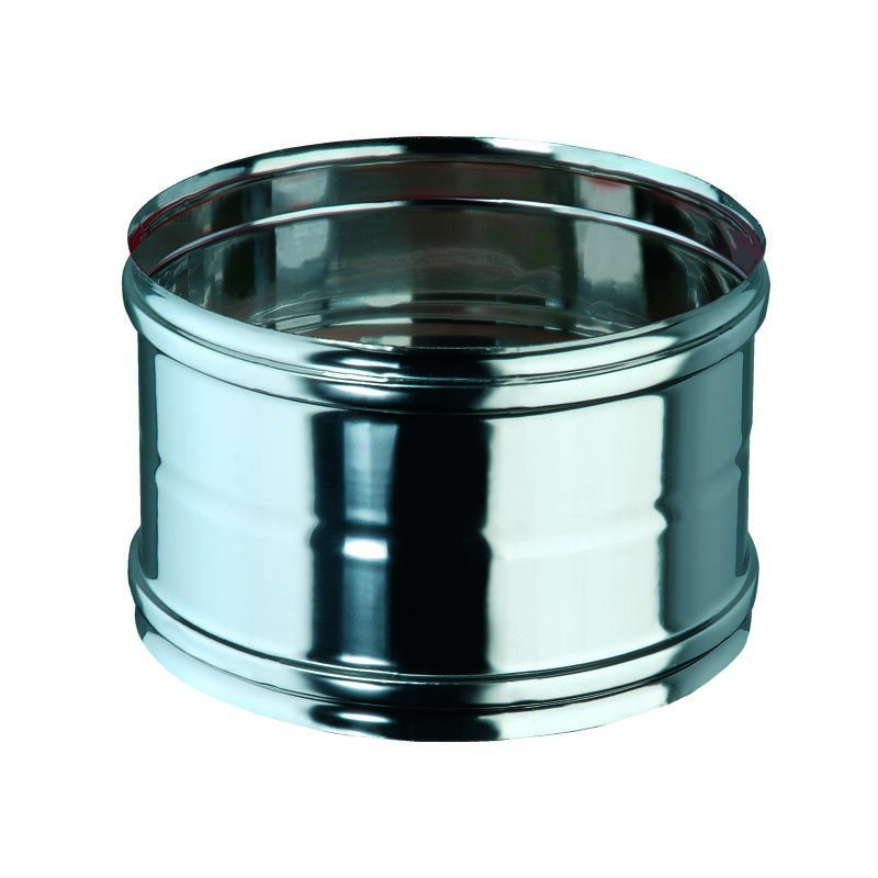foto del prodotto manicotto flangiato ff in acciaio inossidabile l 133 mm 100 in acciaio inox aisi 316l