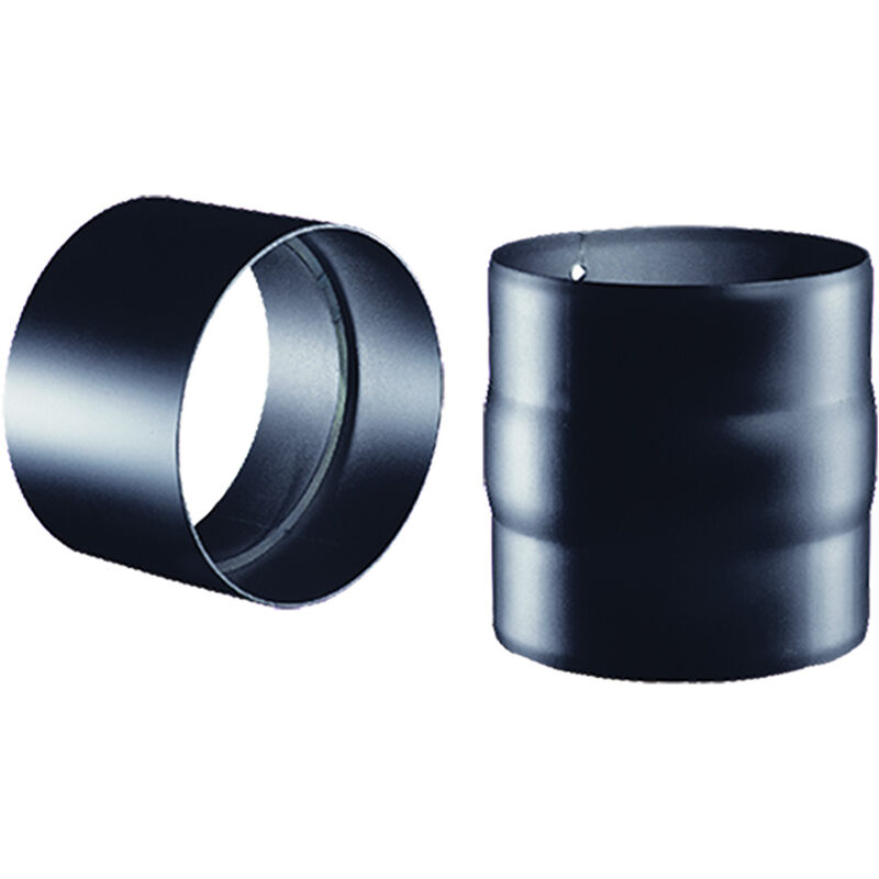foto del prodotto manicotto in acciaio nero cm 10 f f sp.1,2 mm pellet 