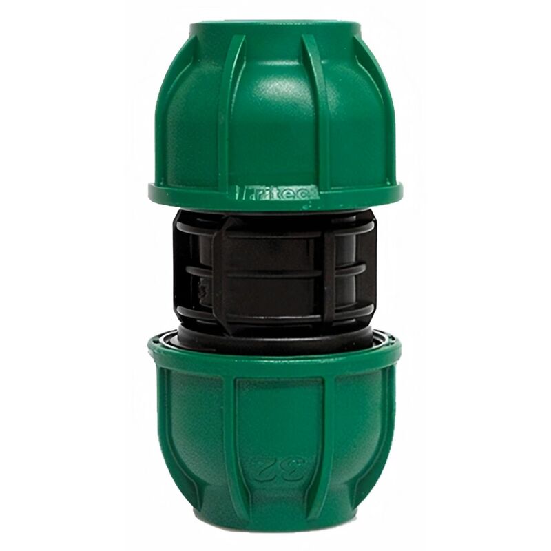 foto del prodotto manicotto in polipropilene a compressione per irrigazione e giardinaggio pn 10 bar 16 x 16