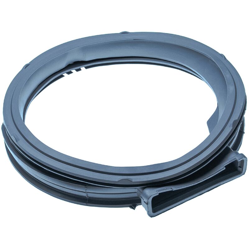 foto del prodotto manicotto per sportello compatibile con lg f72a8hdm2n, f72j7hg1w, f72j7hg2w, f72u2hdm0n lavasciugatrice gomma, diametro 38 cm, grigio vhbw