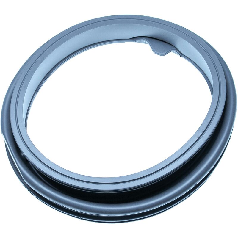 foto del prodotto manicotto per sportello compatibile con samsung wf0602wkn, wf0602wkn ylp, wf0602wkv, wf0602wkv ylp lavatrice gomma, diametro 40 cm, grigio vhbw