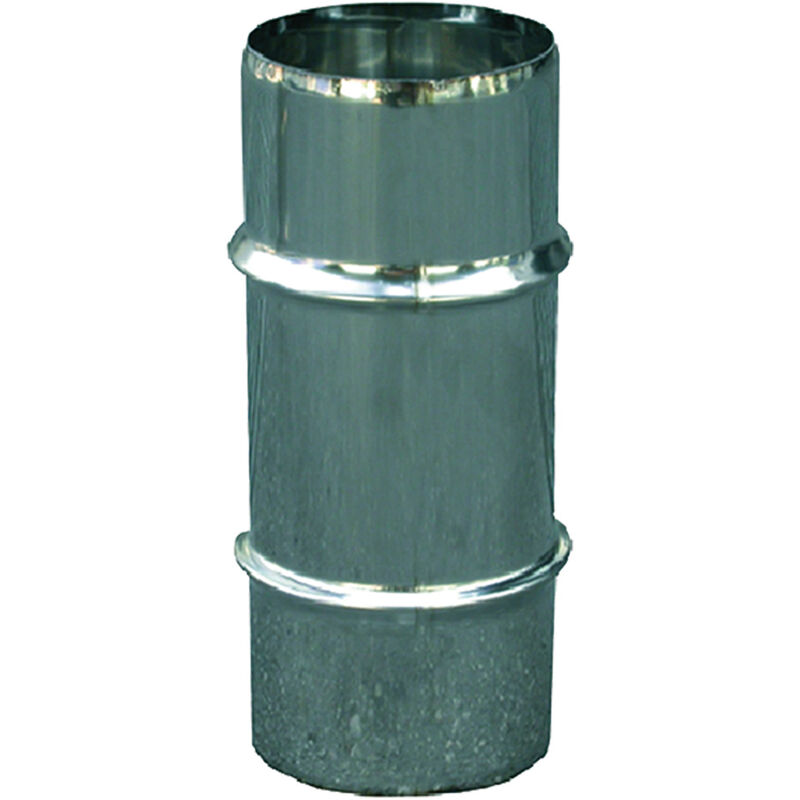 foto del prodotto manicotto per tubi cm 12 in acciaio inox aisi 304. attacco m m. df 702584