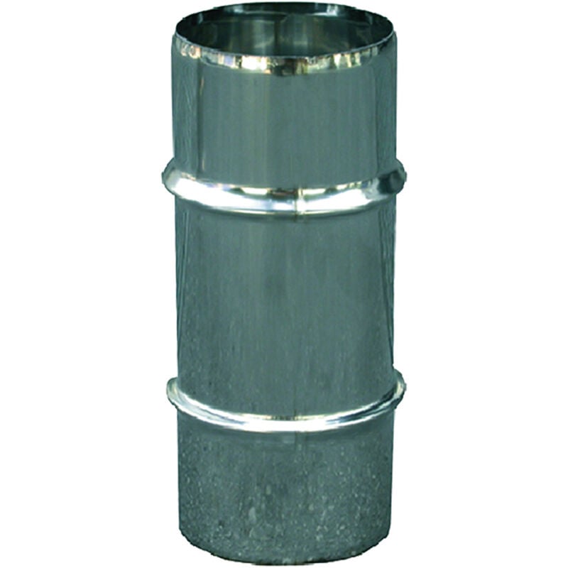foto del prodotto manicotto per tubo cm 10 in acciaio inox aisi 304. attacco m m. df 702583