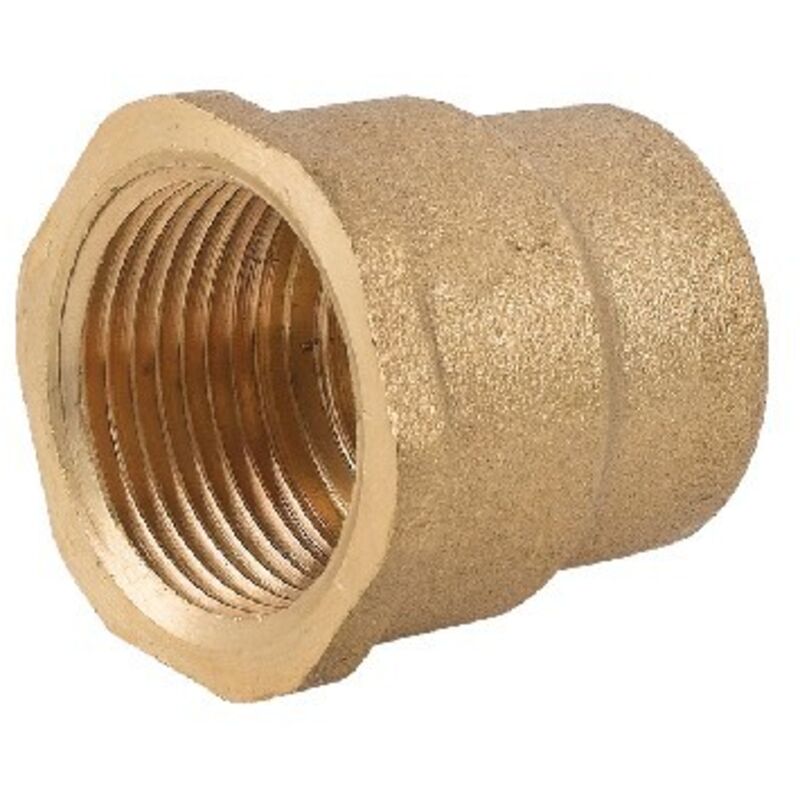 foto del prodotto manicotto ridotto ff in ottone giallo 1 x 1 1/4