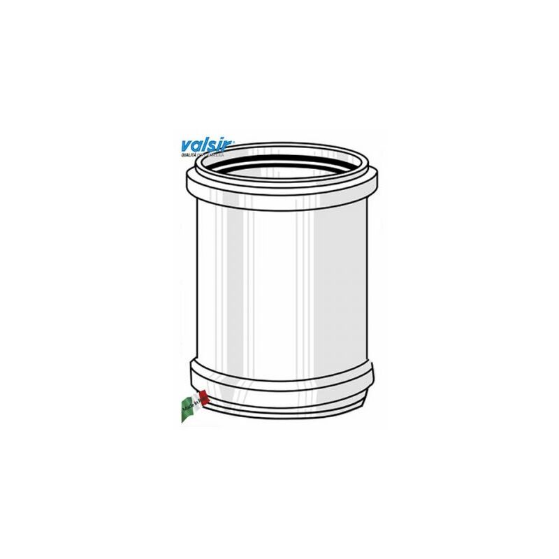 foto del prodotto manicotto scarico grigio pp htu d. 40 valsir