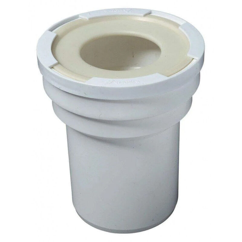 foto del prodotto manicotto wc dritto, diametro 100m, lunghezza 160mm