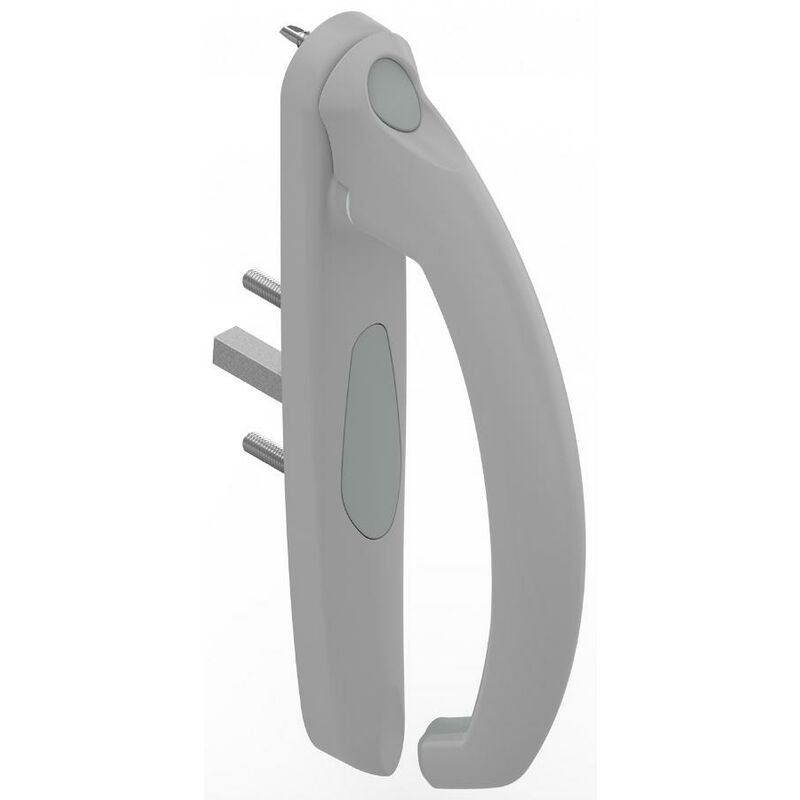 foto del prodotto maniglia 20 interna 5531 la croisee ds profilo da 35 a 53mm gris inox claro sinistra ds5531 g870