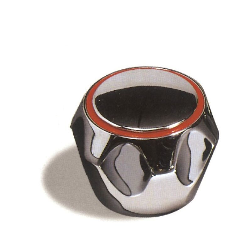 foto del prodotto maniglia 8 punte in ottone cromato foro brocciato 8x24 802500oc