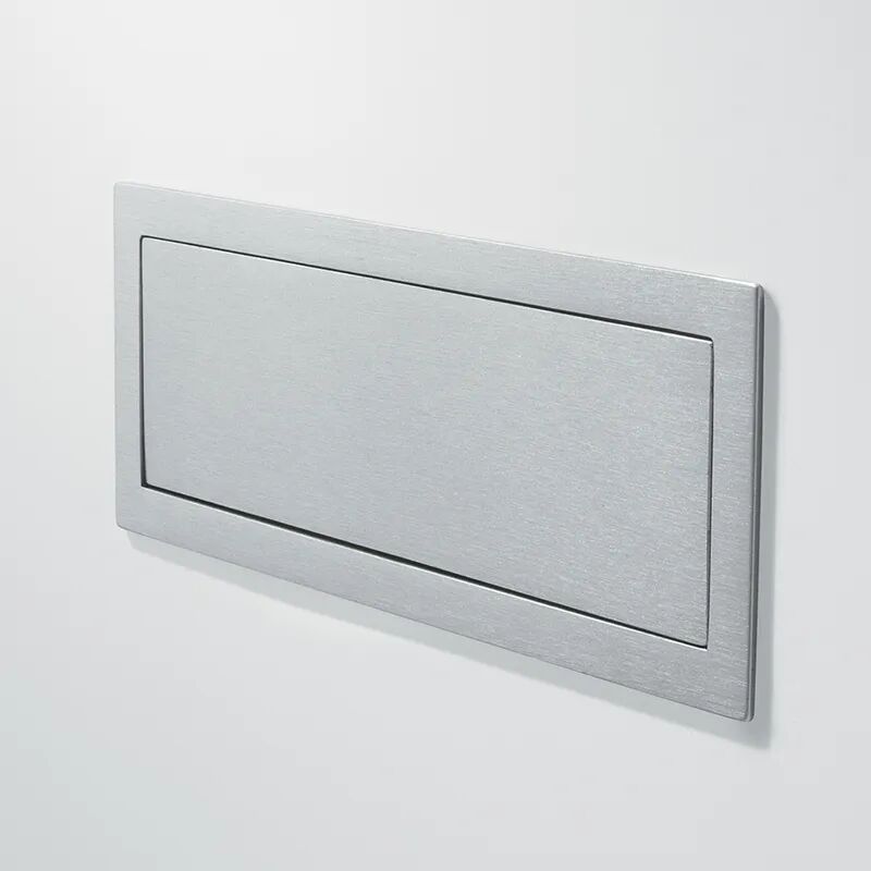 foto del prodotto maniglia 9107 a incasso mm.154x56 argento 7