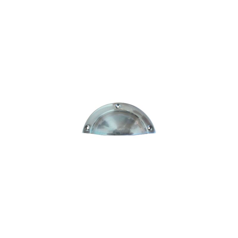 foto del prodotto maniglia a conchiglia bros nichelata 94 x 29 mm 7345