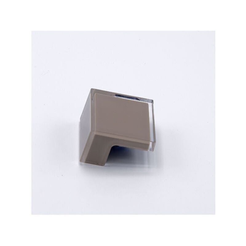 foto del prodotto maniglia a elle in stampato color visone 45x41x25mm 603 soul