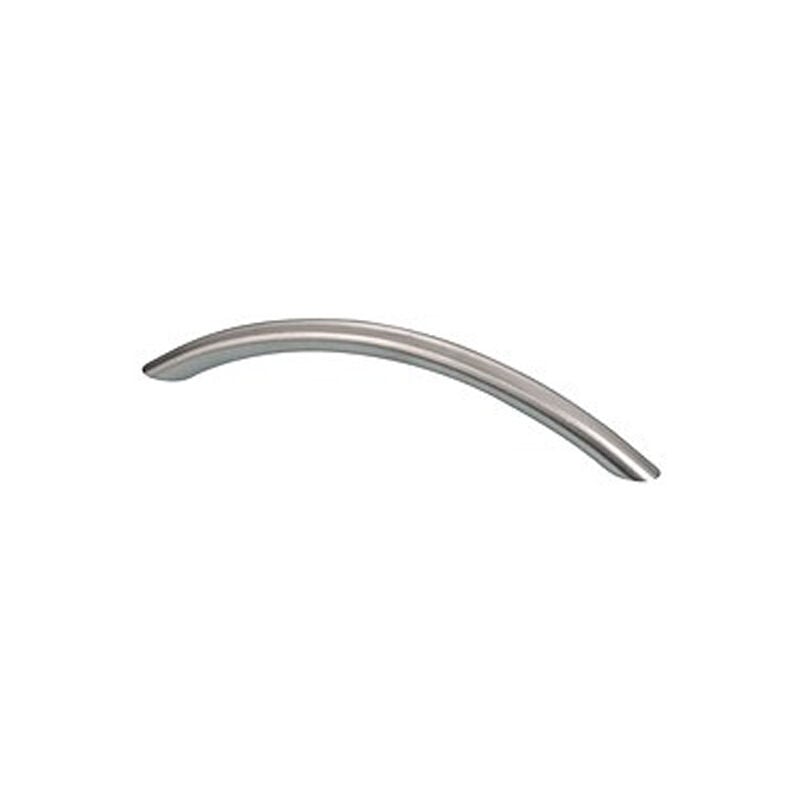 foto del prodotto maniglia a filo curvo 10 x 160 mm design mat acciaio inox spazzolato dm009.in.10.160.5