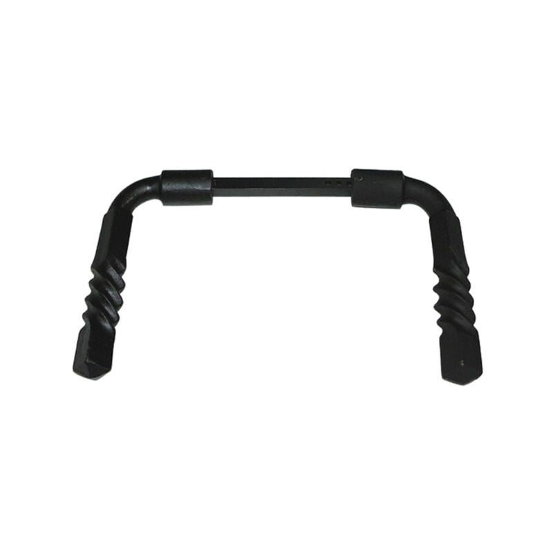 foto del prodotto maniglia a leva 1171 alluminio nero ritorto duval bilcocq quadrato 6 e 7 mm serraggio 30 85mm 37 0108 2611