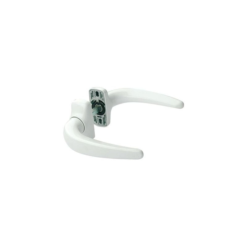 foto del prodotto maniglia a leva horus midi 2053i fapim quadrato 8 mm bianco 9010 205332